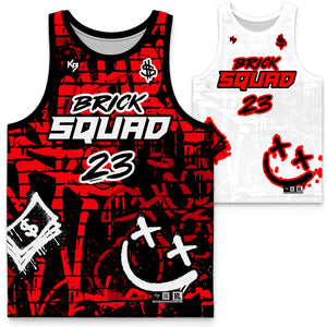 Brick Squad Custom Basketball Jersey (Home + Away)