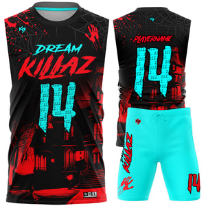 Dream Killaz Compression 7v7 Custom Flag Football Uniforms