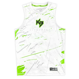 PRJ 01 - KITBEAST WHITE COMPRESSION JERSEY