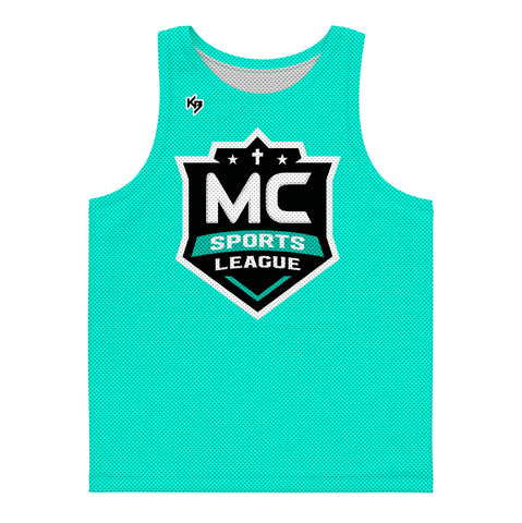 Sublimated Basketball Pinnie Jersey