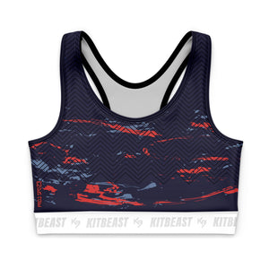 Womens Sublimated Sports Bra