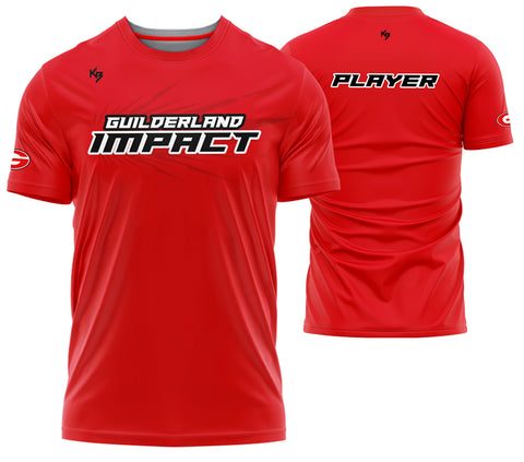 RED (PERSONALIZED) - Sublimated Drifit T-Shirt