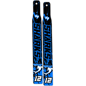 Sharks Custom Flag Football Flags