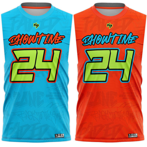 Showtime Compression 7v7 Custom Flag Football Jerseys