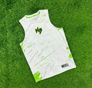 PRJ 01 - KITBEAST WHITE COMPRESSION JERSEY