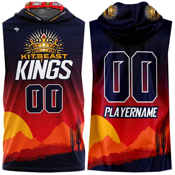 Sublimated Basketball Jersey Kings style