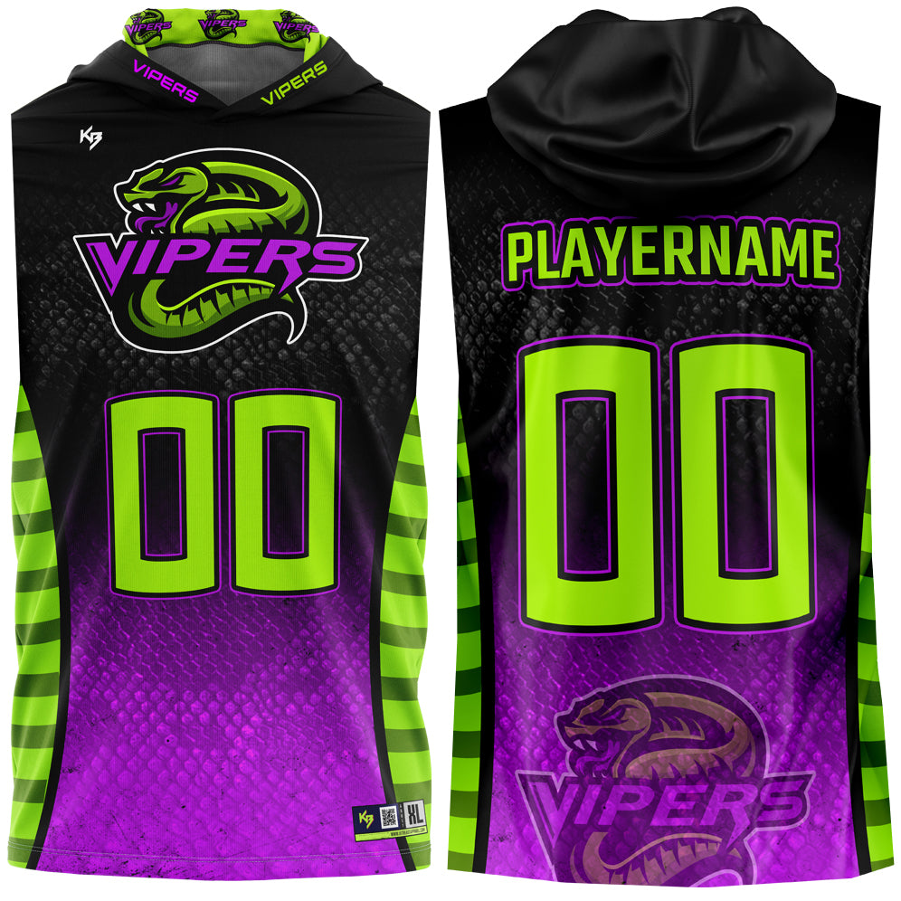 Warriors Hooded Compression 7v7 Jersey – KitBeast Sports Apparel