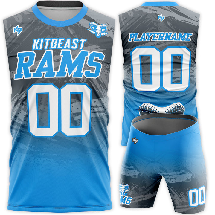 Rams Compression 7v7 Uniform – KitBeast Sports Apparel